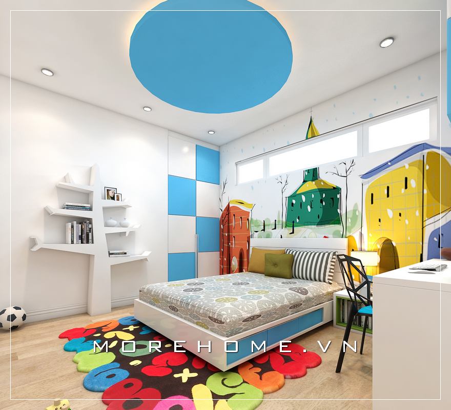 Giường ngủ có ngăn kéo hiện đại